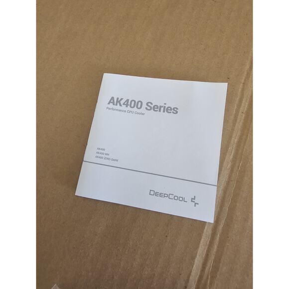 DeepCool AK400 WH Performance CPU Cooler White 4 Direct Touch Copper Heat - Picture 14 of 14